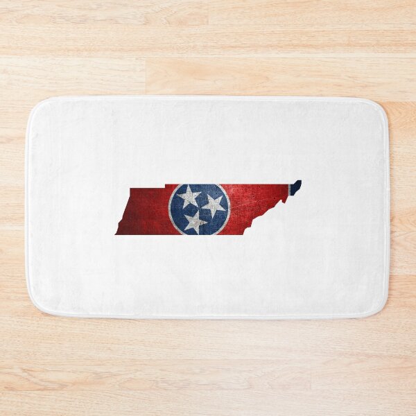 Item preview, Tennessee Map Flag designed and sold by BeccaDaniels.