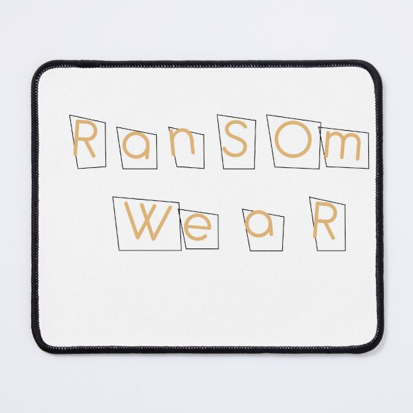 Item preview, Ransom word play text designed and sold by CodeArtAfrik.