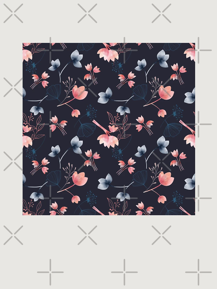 Thumbnail 6 of 6, Premium Oversized Hoodie, Beautiful Spring Floral Pattern Decor designed and sold by PatternTale.
