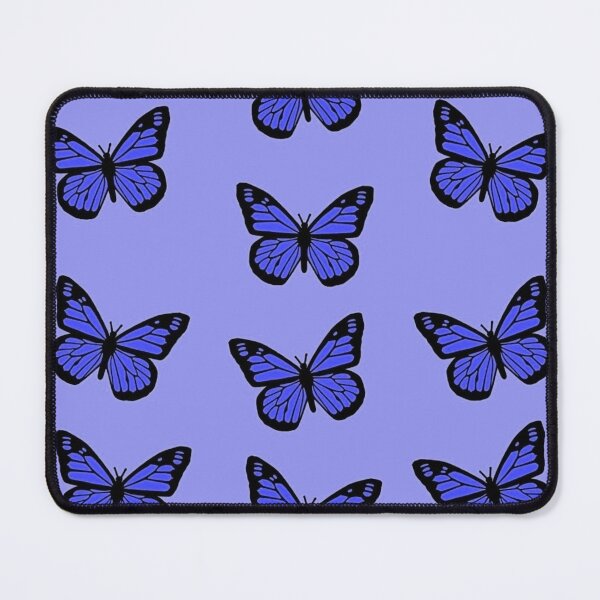 Item preview, Indigo Butterfly Aesthetic Pattern designed and sold by Lauren-dx14.