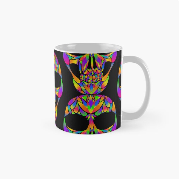Item preview, Neon sugar skull by Heather Nafe Art designed and sold by HeatherNafeArt.