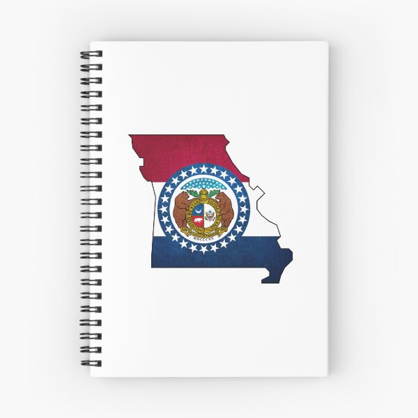 Item preview, Missouri Map Flag designed and sold by BeccaDaniels.
