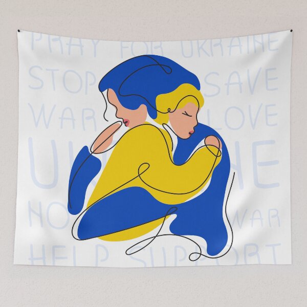 Item preview, Pray for Ukraine designed and sold by ReydaDesign.