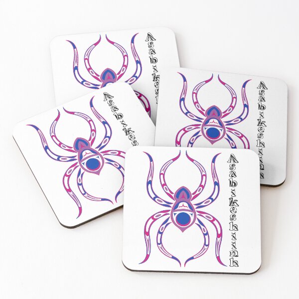 Item preview, Asabikeshiinh (spider) Bisexual Pride designed and sold by KendraHowland.