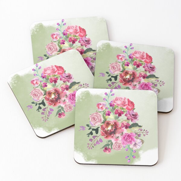 Item preview, Roses and rose buds are Soft and Romantic designed and sold by tomorrowsart.