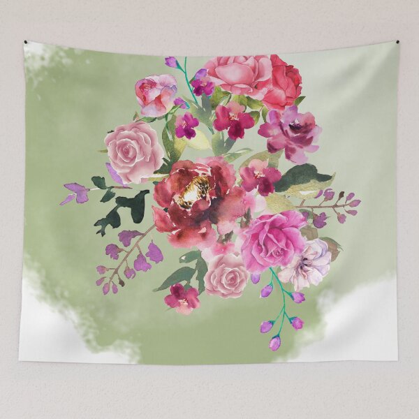 Item preview, Roses and rose buds are Soft and Romantic designed and sold by tomorrowsart.