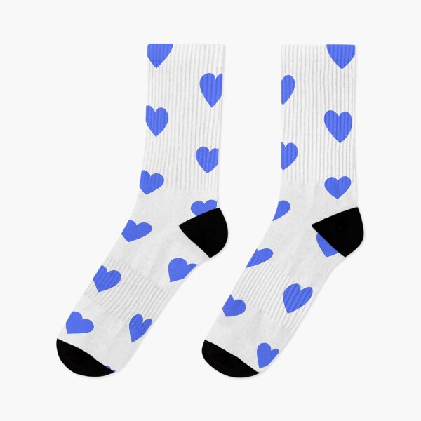 Item preview, Heart Polka Dot Pattern (Royal Blue) designed and sold by merrymango.