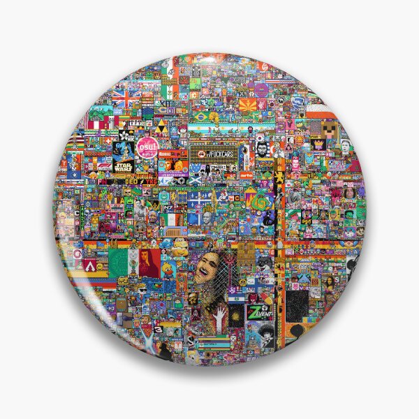 Item preview, Reddit r/Place 16K designed and sold by DigitalChoco.