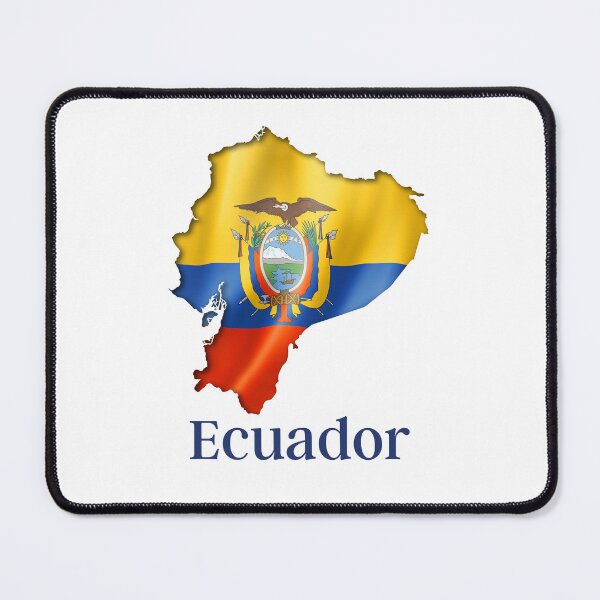 Item preview, Flag Map of Ecuador designed and sold by Tienda-Vane.