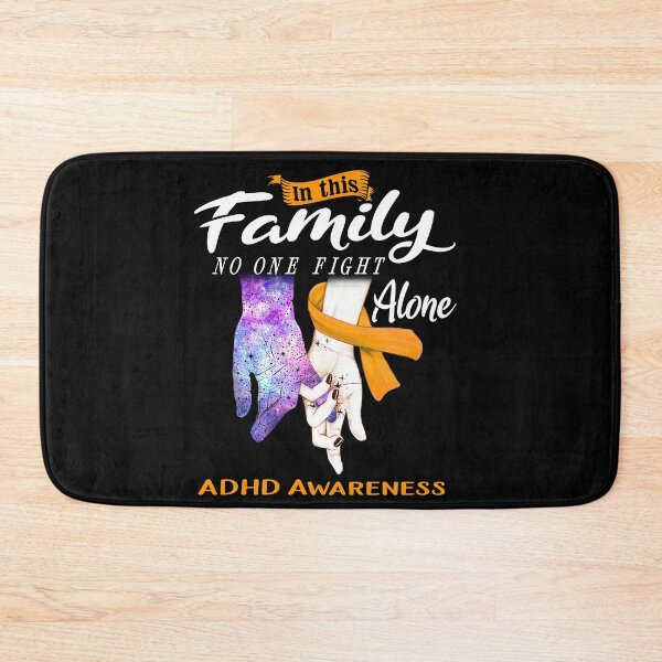 Item preview, In This Family No One Fights Alone ADHD Awareness designed and sold by Mnrshirley.