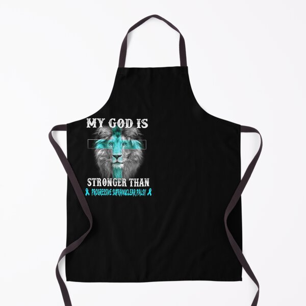 Item preview, Lion My God Is Stronger Than PROGRESSIVE SUPRANUCLEAR PALSY designed and sold by Hatjar.