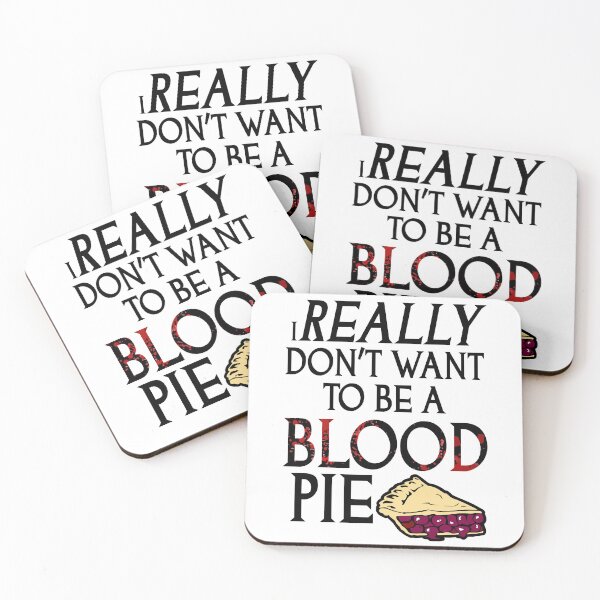 Item preview, Wizards-Inspired "A Blood Pie" designed and sold by mulberrydragon.