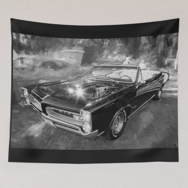 Artikelvorschau, 1966 Schwarzer Pontiac GTO entworfen und verkauft von RichFrancoCars.