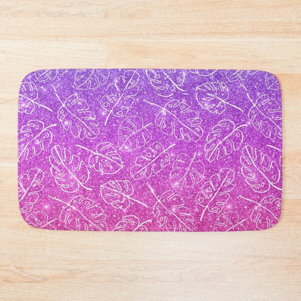 Item preview, Tropical Leaves with Ombre Pink and Purple Background designed and sold by azitabella.