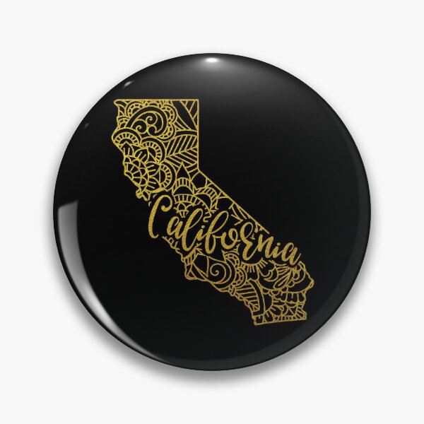 Item preview, California Gold Map designed and sold by OutcastBrain.