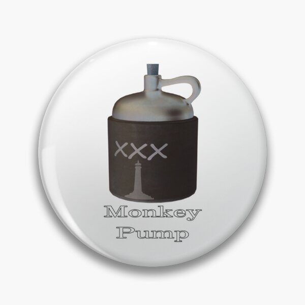 Item preview, Monkey Pump - Lighthouse Moonshiner_amp_39_s Jug    designed and sold by AlemaaArt.