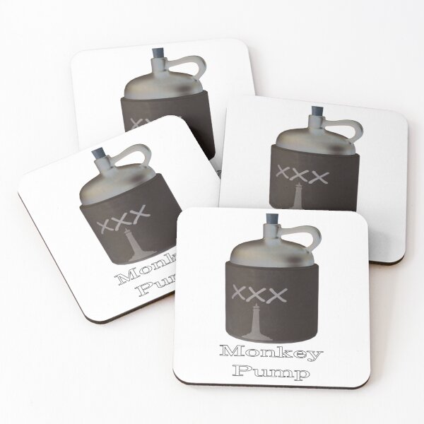 Item preview, Monkey Pump - Lighthouse Moonshiner_amp_39_s Jug    designed and sold by AlemaaArt.