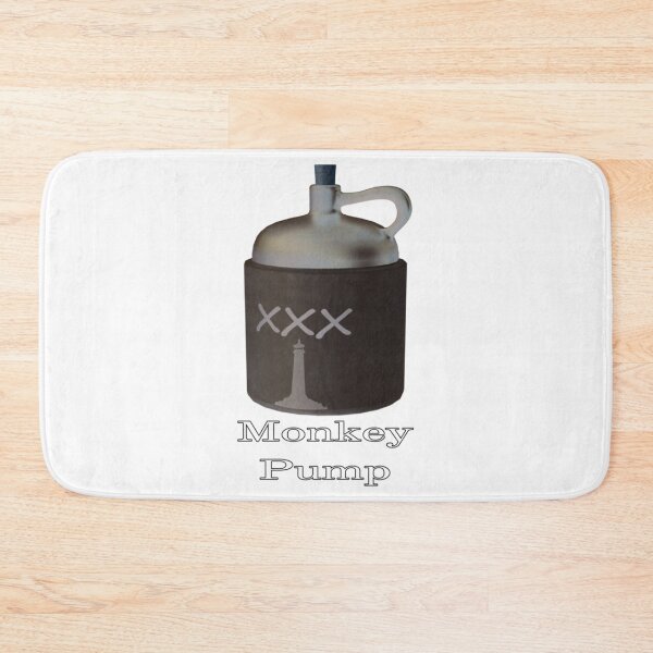Item preview, Monkey Pump - Lighthouse Moonshiner_amp_39_s Jug    designed and sold by AlemaaArt.