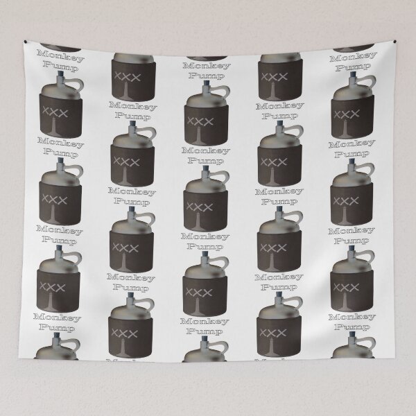 Item preview, Monkey Pump - Lighthouse Moonshiner_amp_39_s Jug    designed and sold by AlemaaArt.