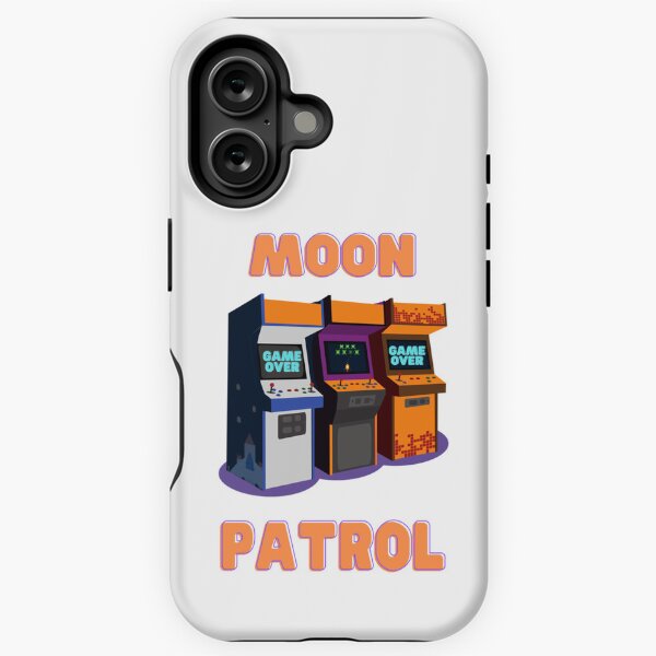 Item preview, Moon patrol, Retro, moon, space, arcade, moonpatrol, gaming, rocket, 8bit, moon landing, aliens, arc designed and sold by AlemaaArt.