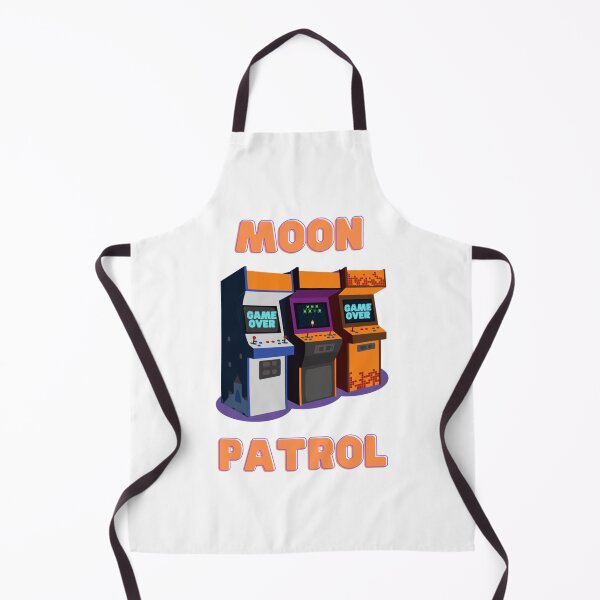 Item preview, Moon patrol, Retro, moon, space, arcade, moonpatrol, gaming, rocket, 8bit, moon landing, aliens, arc designed and sold by AlemaaArt.