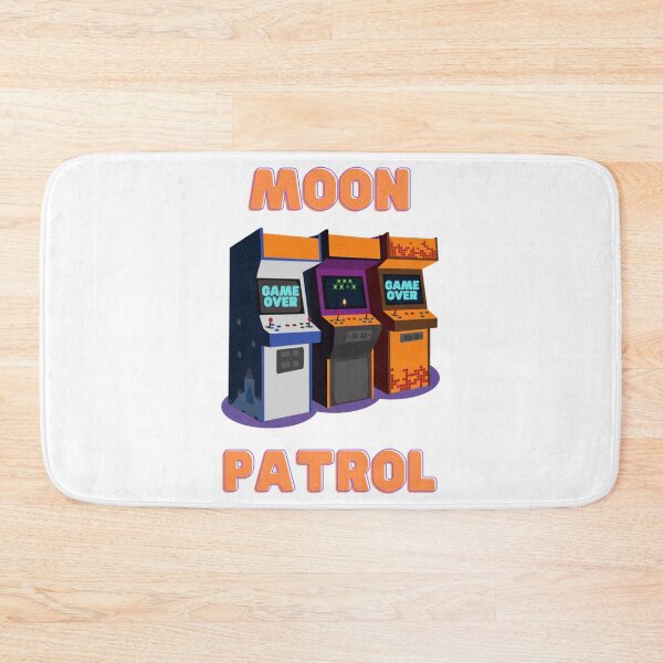 Item preview, Moon patrol, Retro, moon, space, arcade, moonpatrol, gaming, rocket, 8bit, moon landing, aliens, arc designed and sold by AlemaaArt.