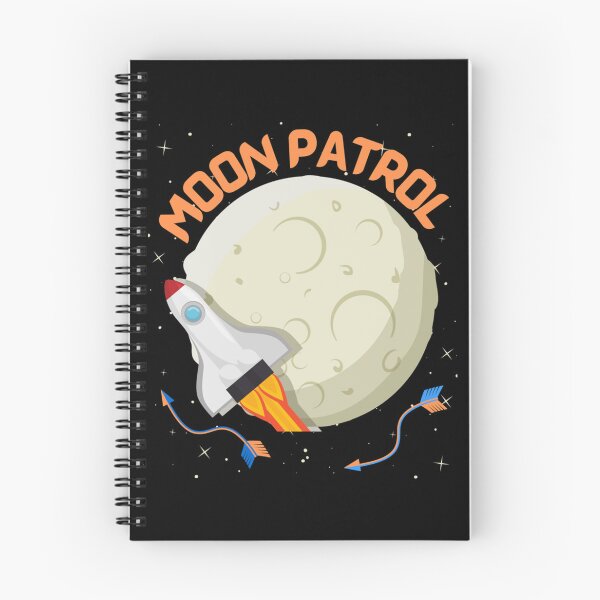 Item preview, Moonpatrol, Moon patrol, Retro, moon, space, arcade, moonpatrol, gaming, rocket, 8bit, moon landing,  designed and sold by AlemaaArt.