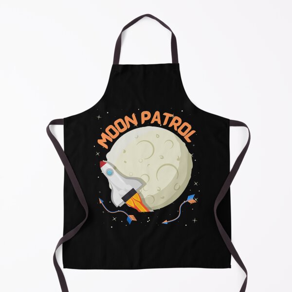 Item preview, Moonpatrol, Moon patrol, Retro, moon, space, arcade, moonpatrol, gaming, rocket, 8bit, moon landing, designed and sold by AlemaaArt.
