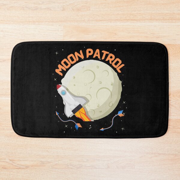 Item preview, Moonpatrol, Moon patrol, Retro, moon, space, arcade, moonpatrol, gaming, rocket, 8bit, moon landing,  designed and sold by AlemaaArt.