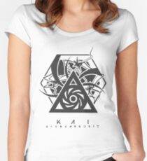 Camiseta entallada de cuello redondo EXO - KAI