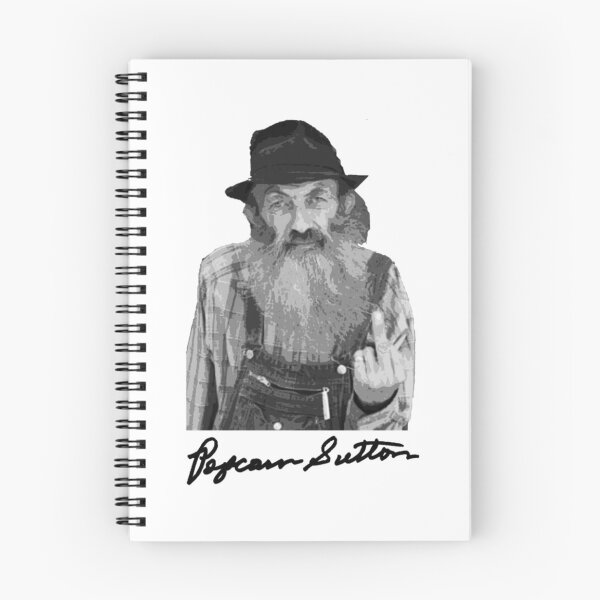Item preview, Popcorn Sutton Signed Autographed Facsimile Shirt  Moonshine   designed and sold by AlemaaArt.