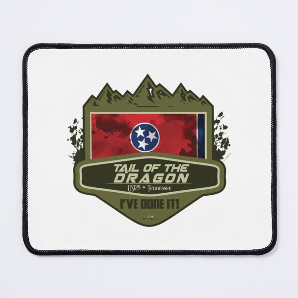 Item preview, Tail of the Dragon Road US 129 Motorcycle Sports Car  _amp_  06b   designed and sold by AlemaaArt.