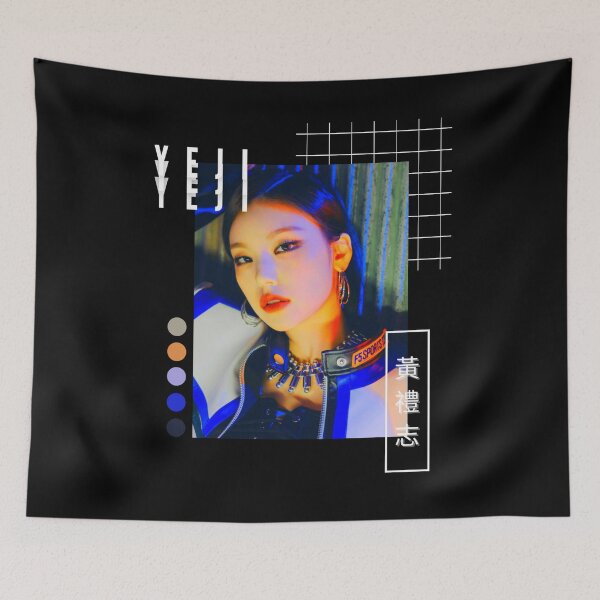 Item preview, ITZY Yeji Voltage Vaporwave Collage designed and sold by sakurapalette.
