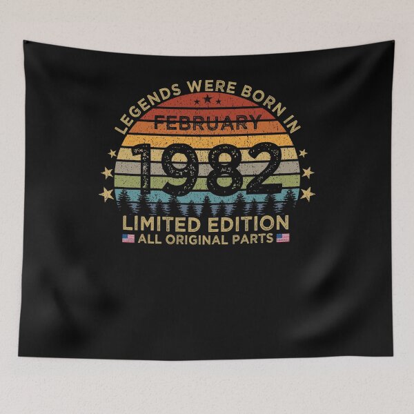 Item preview, Legends Were Born In February 1982 Limited Edition Patriotic designed and sold by cssdru.