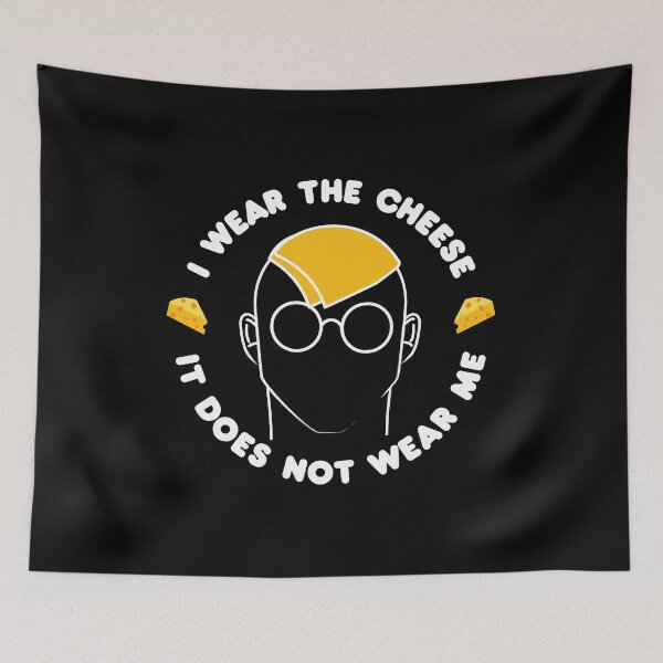 Item preview, I wear the cheese, it does not wear me - Buffy quote designed and sold by yoshra.