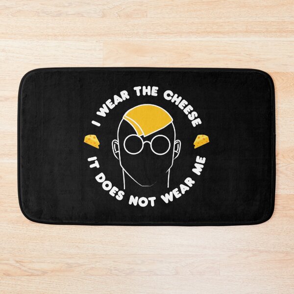 Item preview, I wear the cheese, it does not wear me - Buffy quote designed and sold by yoshra.
