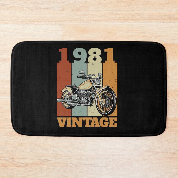 Item preview, Born in 1981 Vintage Motorcycle Gift Biker Motorcyclist designed and sold by Lenny Stahl.