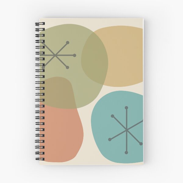 Item preview, Mid Century Modern Abstract Art Rocks designed and sold by thepixelgarden.