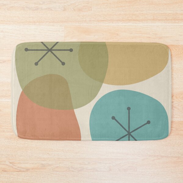 Item preview, Mid Century Modern Abstract Art Rocks designed and sold by thepixelgarden.