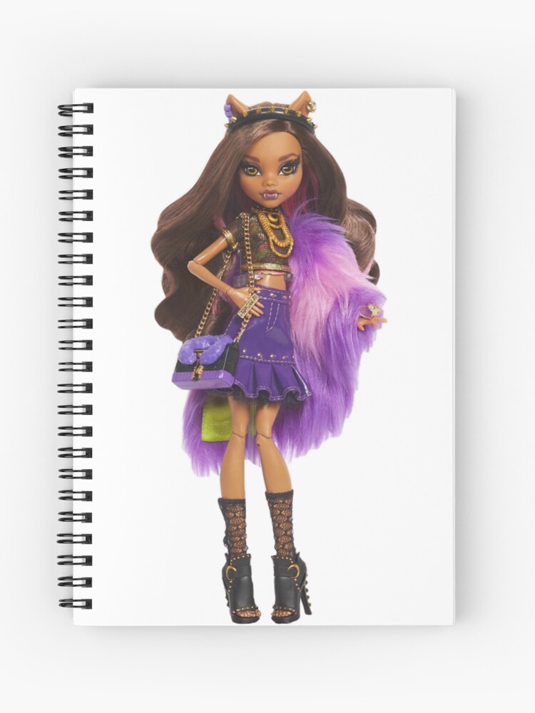 clawdeen Spiral Notebook by ARTRAVESHOP