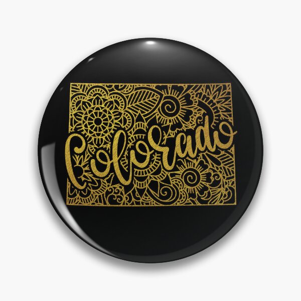 Item preview, Colorado Gold Map designed and sold by OutcastBrain.