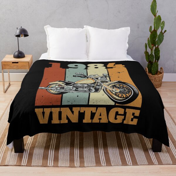 Item preview, 1984 Born Vintage Motorcycle Gift Biker Motorcyclist designed and sold by Lenny Stahl.