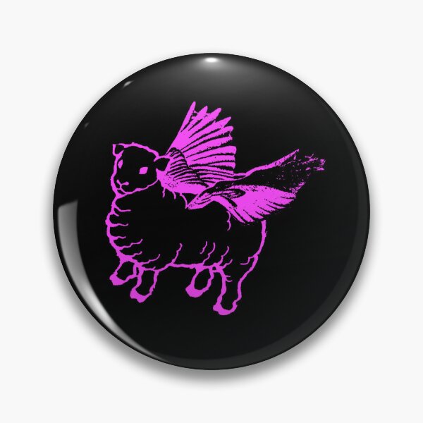 Item preview, SGN Retro - Pink Sheep Punk designed and sold by SeattleGayNews.