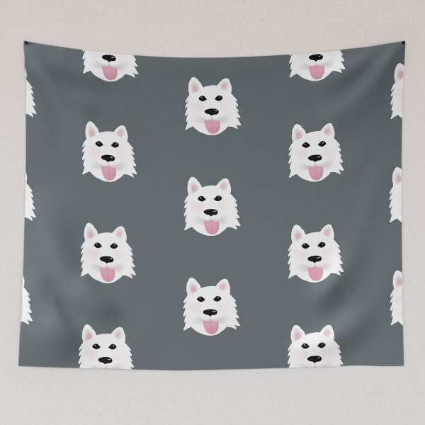 Item preview, Smiling Samoyed designed and sold by MYmakes.
