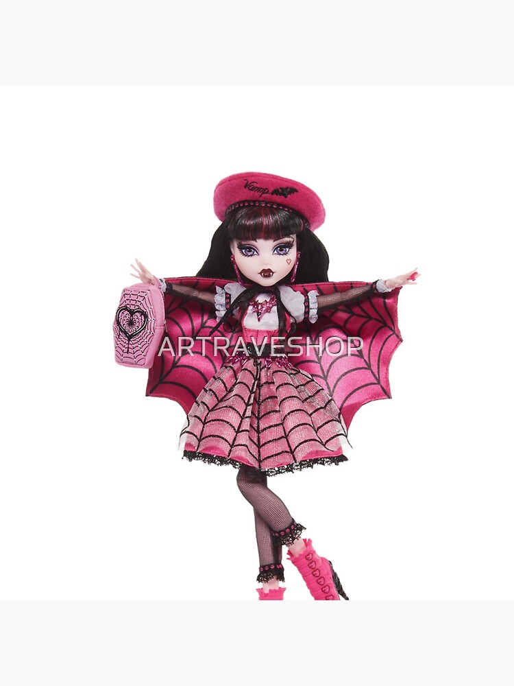 NEW Monster High Doll Ghouls Rule Draculaura Collector Card Accessories