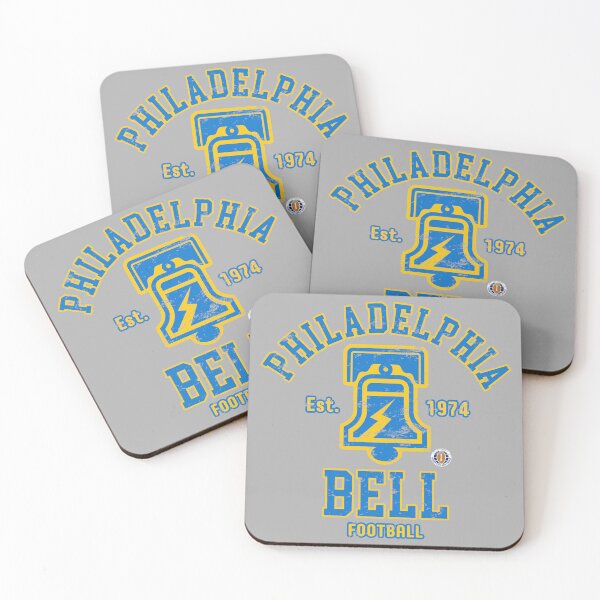 Item preview, Distressed Philadelphia Bell Football designed and sold by TeeArcade84.