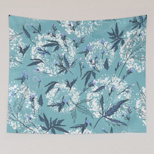 Item preview, Elegant Rustic Vintage Floral Pattern designed and sold by WearWolfDesigns.