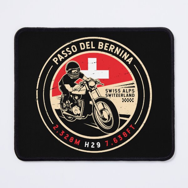 Item preview, Passo del Bernina | Switzerland | Motorcycle designed and sold by KrisSidDesigns.