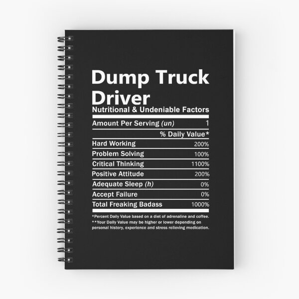 Item preview, Dump Truck Driver T Shirt - Nutritional And Undeniable Factors Gift Item Tee designed and sold by watkinsmat.