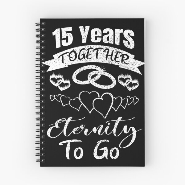 Item preview, 15Years Together Eternity To Go, 15 year Anniversary, 5th Anniversary, Married 15 years, designed and sold by boyastore.